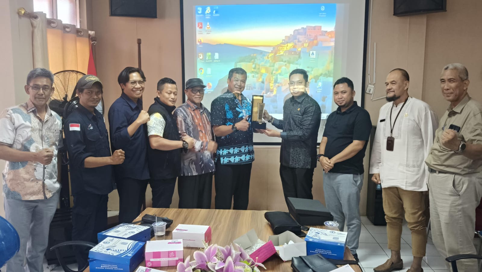 Kunjungan Anggota DPRD Kutim ke Dispora Jawa Tengah.