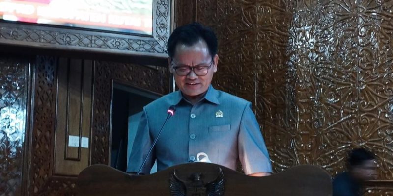 Anggota DPRD Kutim, Kajan Lahang.