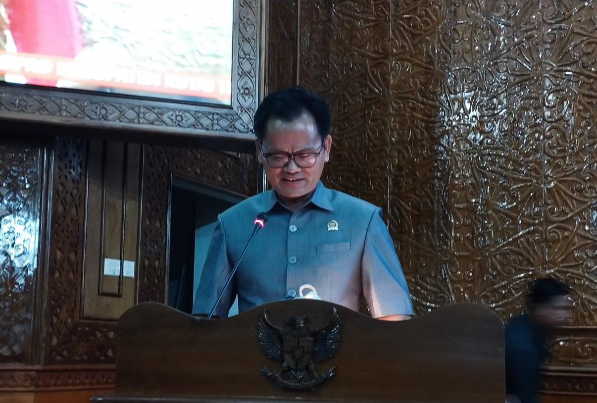 Anggota DPRD Kutim, Kajan Lahang.