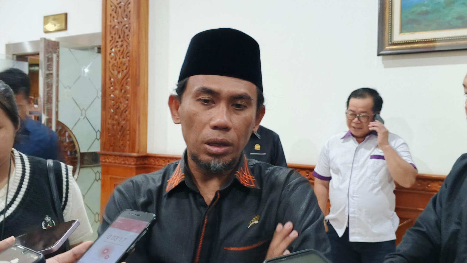 Ketua DPRD Kutim, Jimmi.