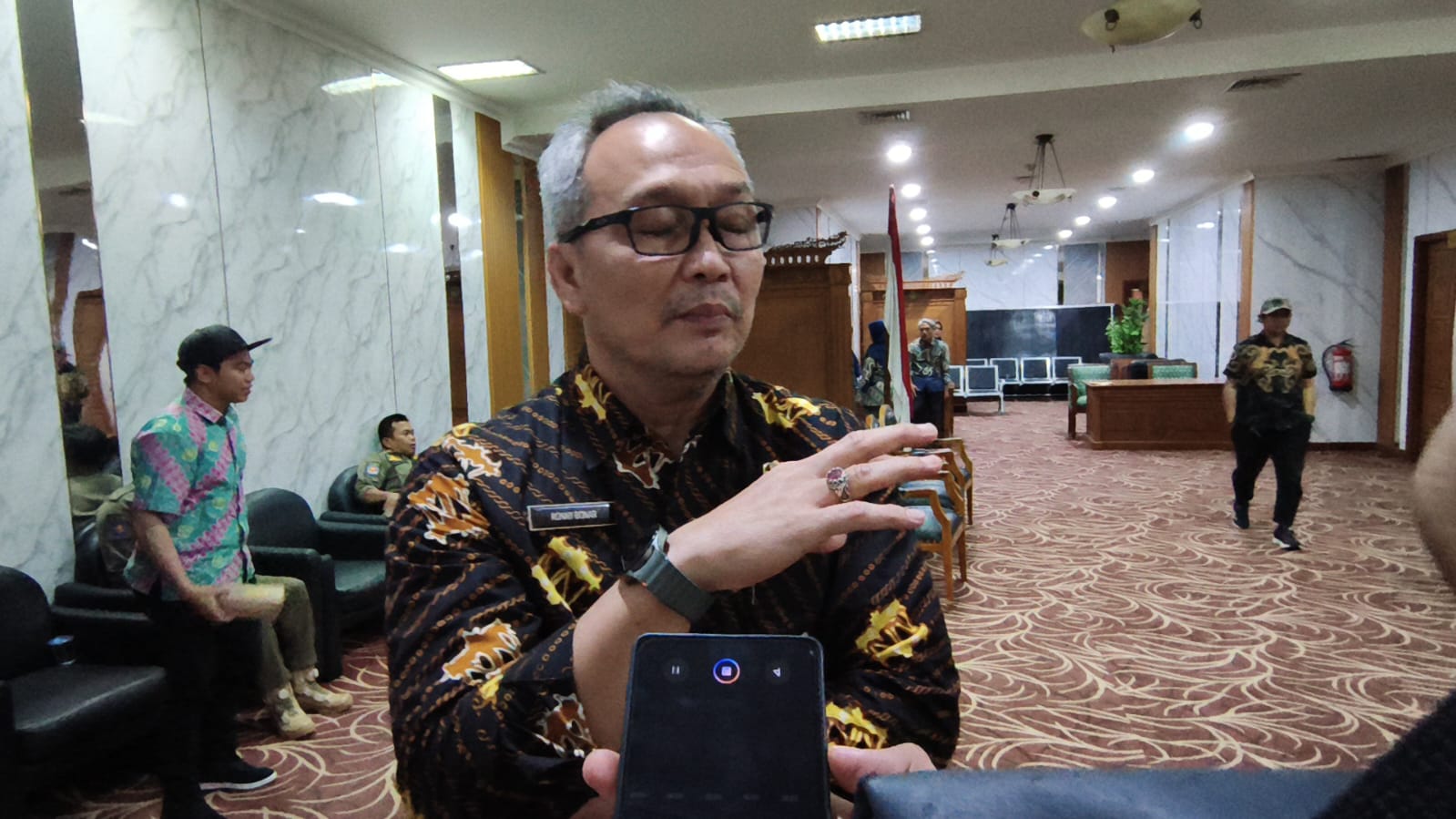 Kepala Diskominfo Staper Kutim, Ronny Bonar