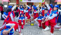 SMPN 2 Bontang Juara Umum Temu PMR Madya 2025 Berkat Kolaborasi Apik Siswa, Pembina, dan Pelatih
