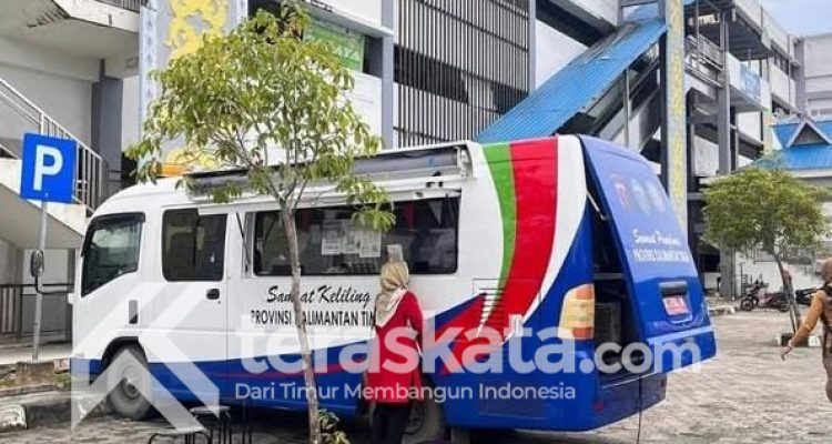 Dekatkan Layanan, Mobil Samsat Keliling Hadir di MPP Bontang