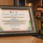 Disperindag Raih Juara 1 Stand Kreatif dan Desain Terbaik Kutim Expo 2025