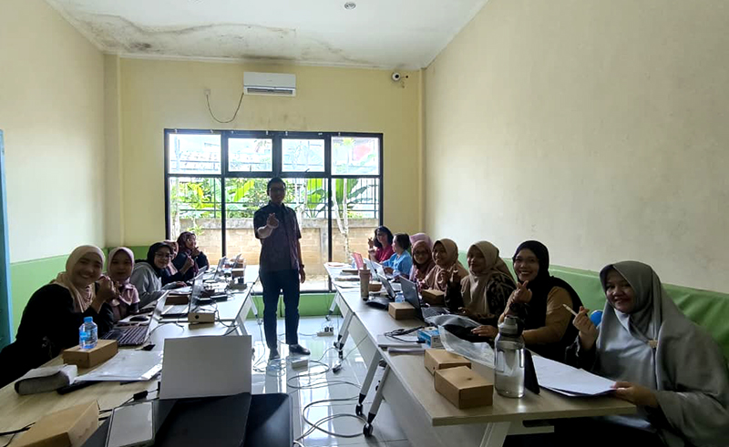 teraskata-Suasana Pelatihan Tailor Made Training (TMT), metodologi pelatihan Level 3 yang digelar Balai Pelatihan Vokasi dan Produktivitas (BPVP) Samarinda.