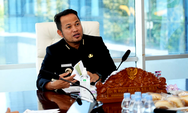 Teraskata - Gubernur Kaltim, Rudy Mas'ud