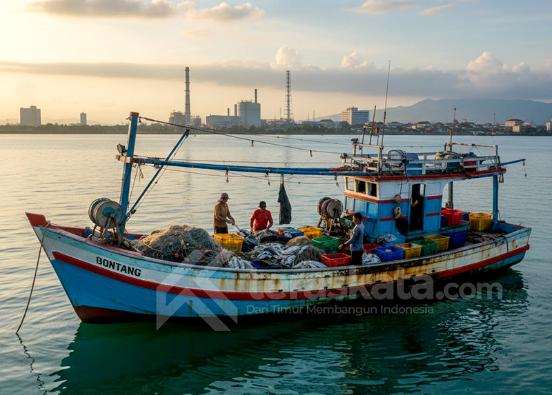 kapal nelayan bontang