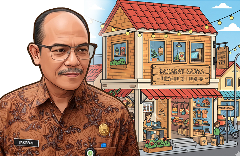 teraskata-Kepala DPMPTSP Kutim, Darsafani