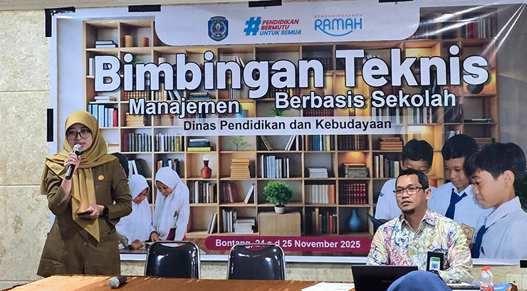teraskata - Disdikbud Bontang Gelar Bimtek MBS Tingkatkan Kualitas Pengelolaan Sekolah