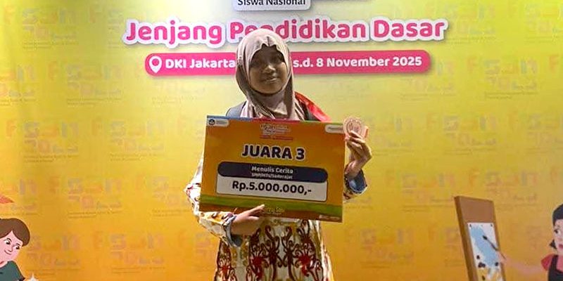 teraskata-Hayfa Aghna Al Hakim, Siswi SMP YPVDP peraih Juara 3 FLS3N Nasional 2025