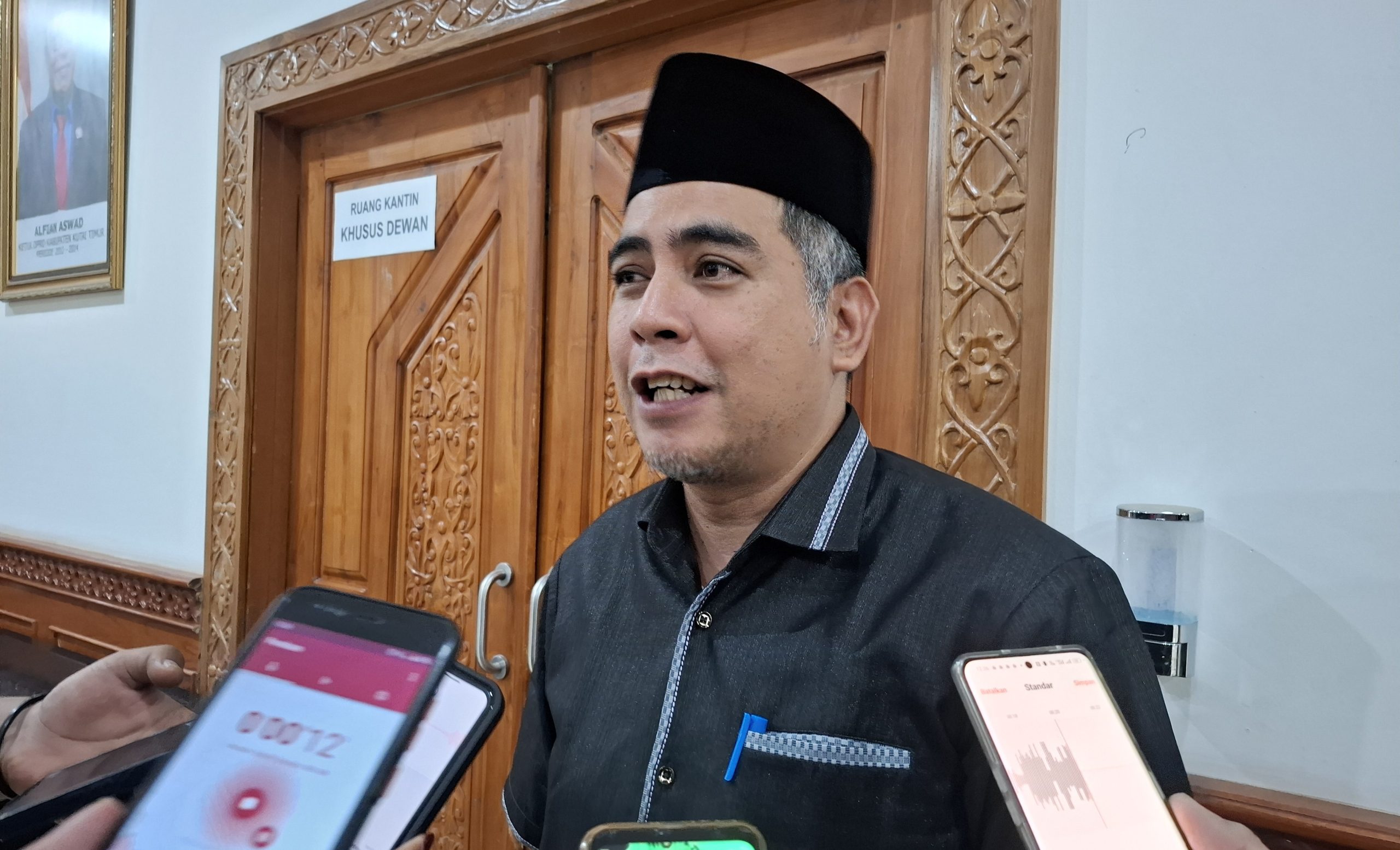 Wakil Ketua I DPRD Kutim, Sayid Anjas.