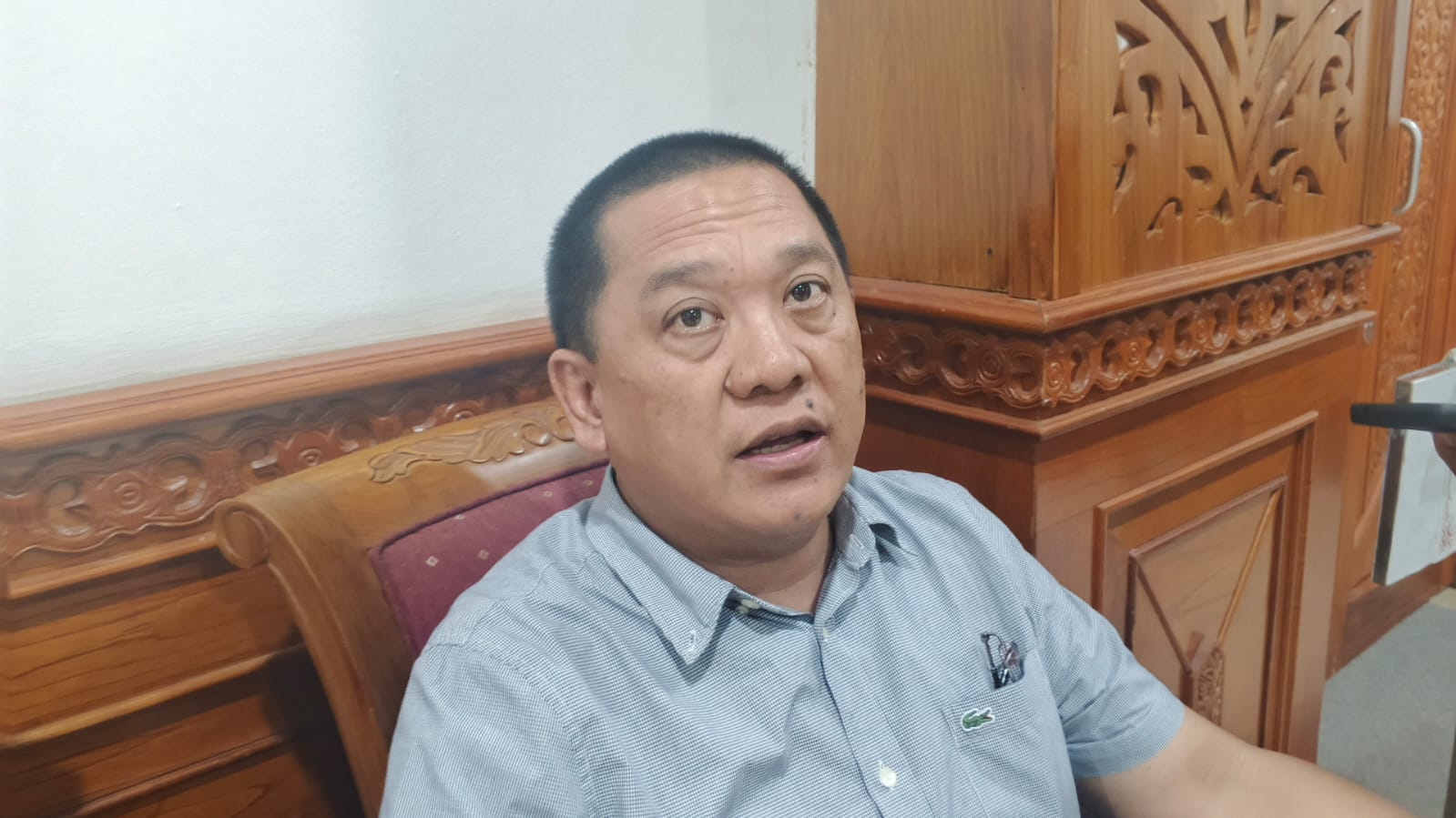 Anggota DPRD Kutim, David Rante