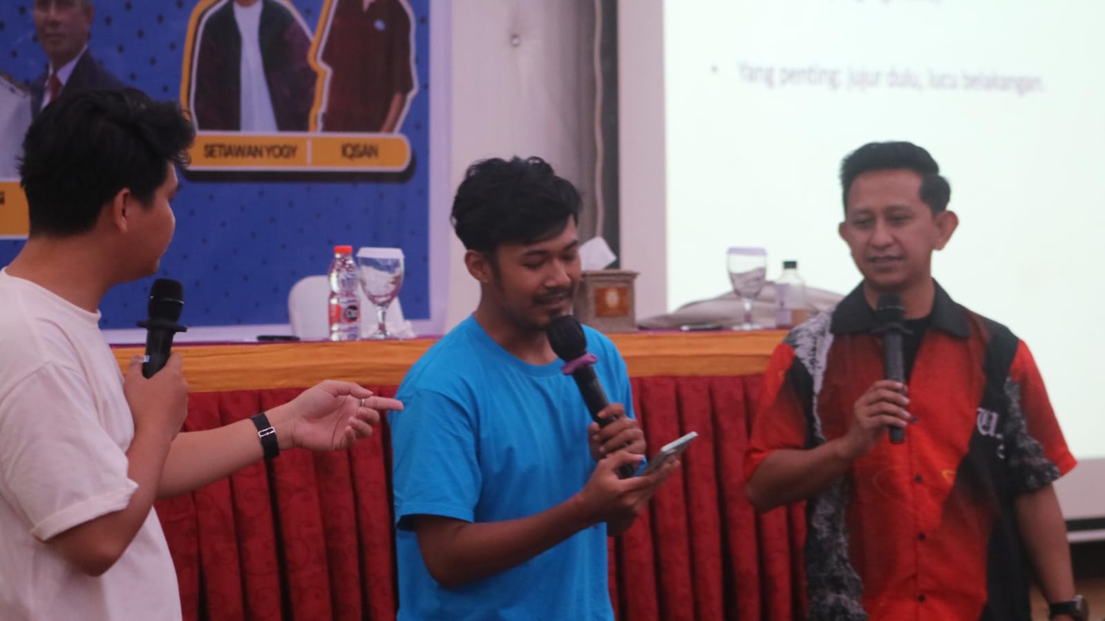 Pelatihan Stand Up Comedy dan Personal Branding yang digelar dua hari, 14–15 November 2025, di Hotel Royal Victoria Sangatta.