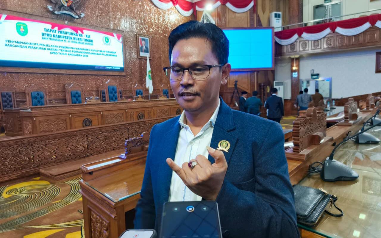 Legislator Kutim Fraksi PKS, Ardiansyah.