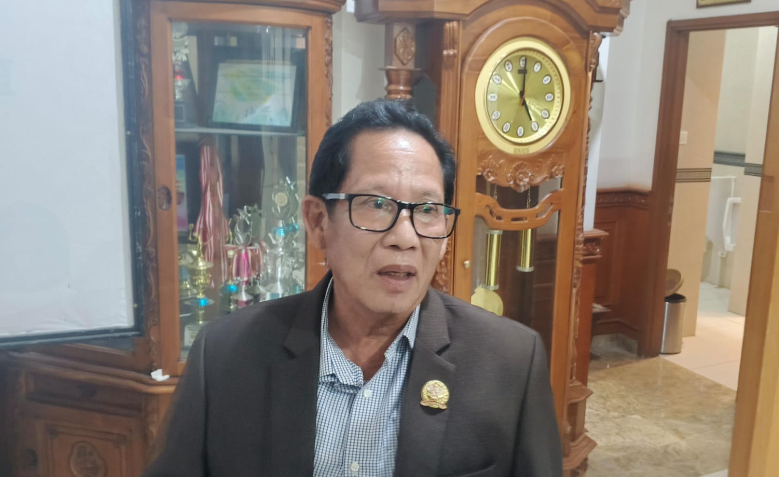 Anggota DPRD Kutai Timur, Masdari Kidang.