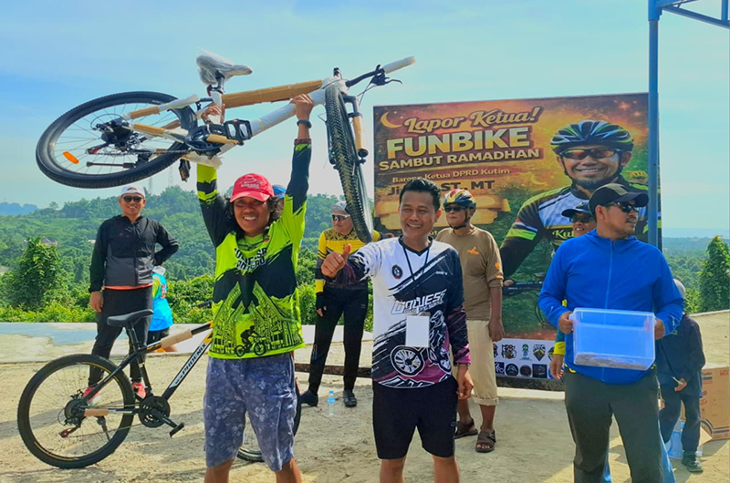 Ketua Panitia Funbike menyambut Ramadhan, Arif Bolly