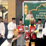 KKSS Bontang Bagikan Sembako ke 50 Duafa, Masjid Dapat Rp50 Juta