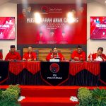 Suasana Musancab PDIP Bontang, di Sekretariat DPC PDIP Bontang, Selasa (03/03/2026).