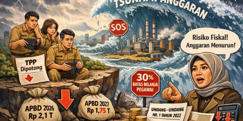 Belanja Pegawai Maksimal 30 Persen, Tahun Depan TPP ASN Bontang Terancam Dipangkas