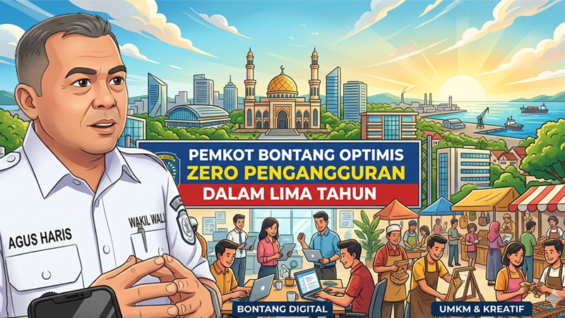 Bontang Masih Tertinggi Pengangguran di Kaltim, Wawali Agus Haris Targetkan Zero Pengangguran 5 Tahun