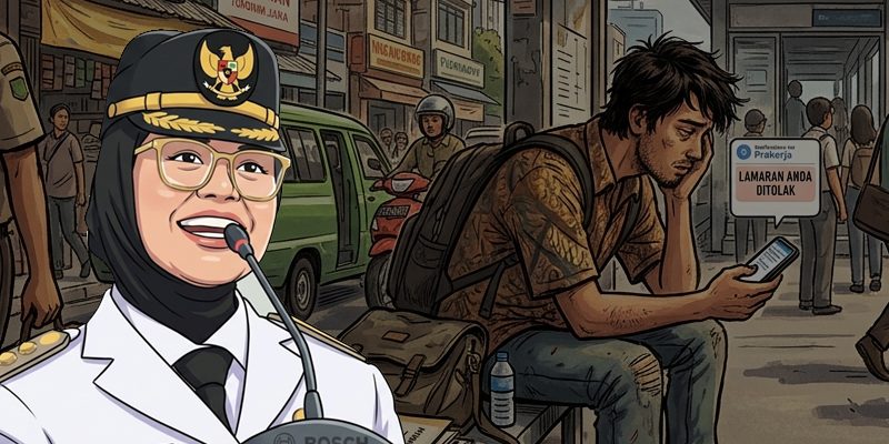 Wali Kota Neni Beberkan Strategi Tekan Pengangguran Lewat Zoom Bareng Kemendagri