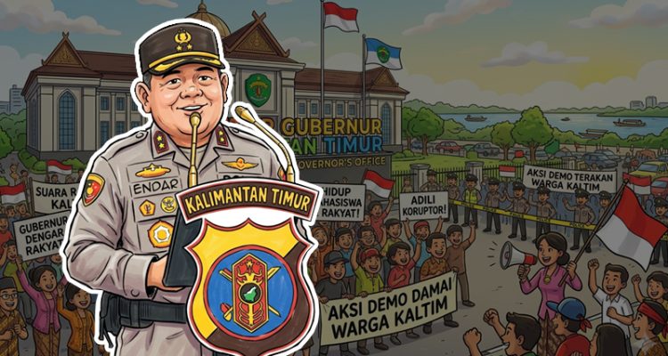 Jelang Demo 21 April 2026, Polda Kaltim Siagakan 1.900 Personel dengan Pendekatan Humanis