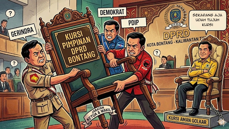 Parpol incar kursi Pimpinan DPRD Bontang