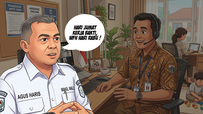 Pemkot Bontang Pilih Hari Rabu untuk WFH Bagi ASN