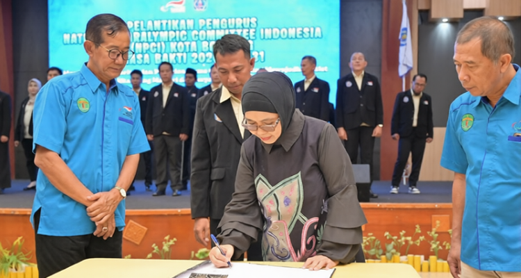 Pengurus NPCI Bontang 2026–2031 Resmi Dilantik, Wali Kota Dorong Prestasi Atlet Disabilitas