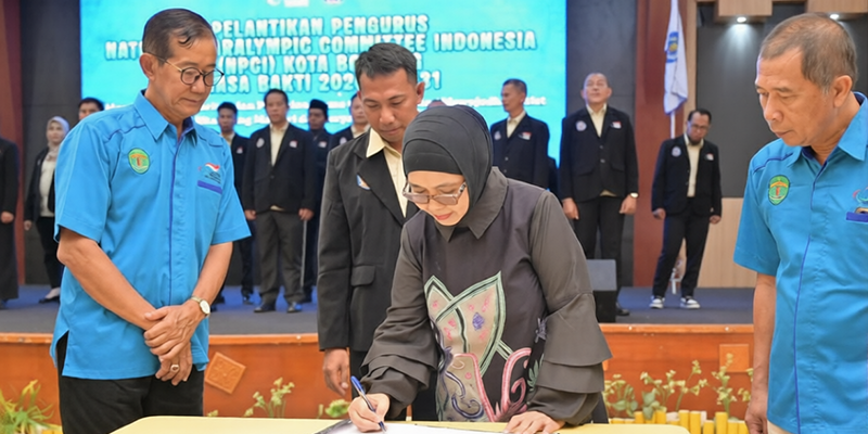 Pengurus NPCI Bontang 2026–2031 Resmi Dilantik, Wali Kota Dorong Prestasi Atlet Disabilitas