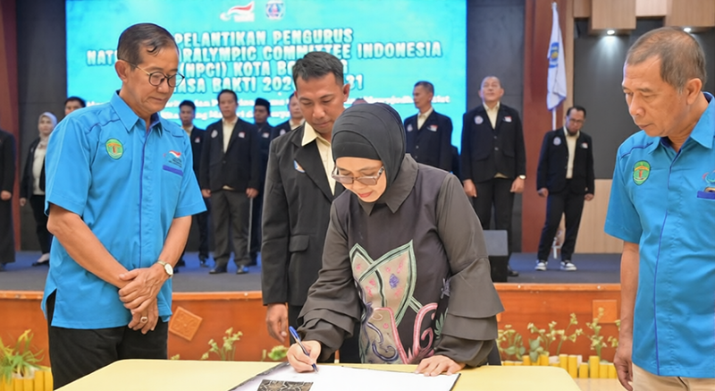 Pengurus NPCI Bontang 2026–2031 Resmi Dilantik, Wali Kota Dorong Prestasi Atlet Disabilitas
