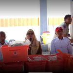 Wali Kota Bontang, Neni Moerniaeni Pemkot Bontang Gratiskan Rusunawa untuk Korban Kebakaran Berbas Tengah