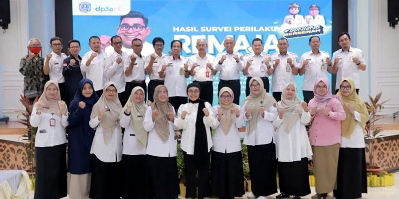 Wali Kota Bontang, Neni Moerniaeni saat menghadiri kegiatan kesehatan mental remaja (Ist).