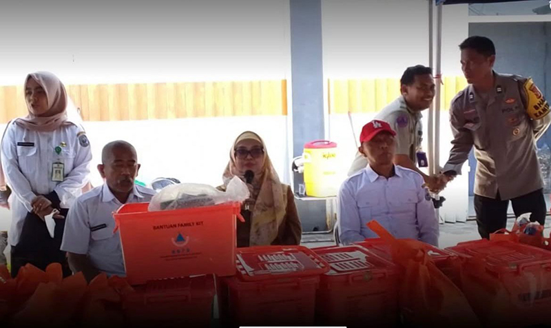 Wali Kota Bontang, Neni Moerniaeni Pemkot Bontang Gratiskan Rusunawa untuk Korban Kebakaran Berbas Tengah