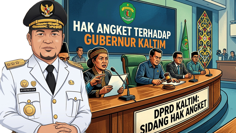 hak angket Gubernur kaltim