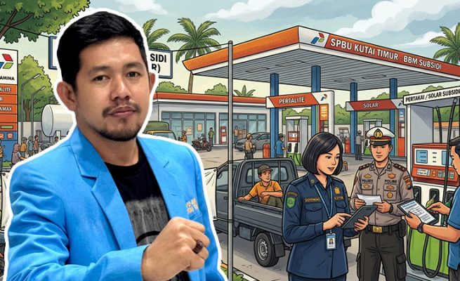 KTM Kutai Timur Disperindag BBM Bersubsidi
