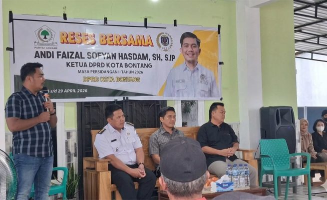 Reses Andi Faizal Sofyan Hasdam di Gunung Telihan